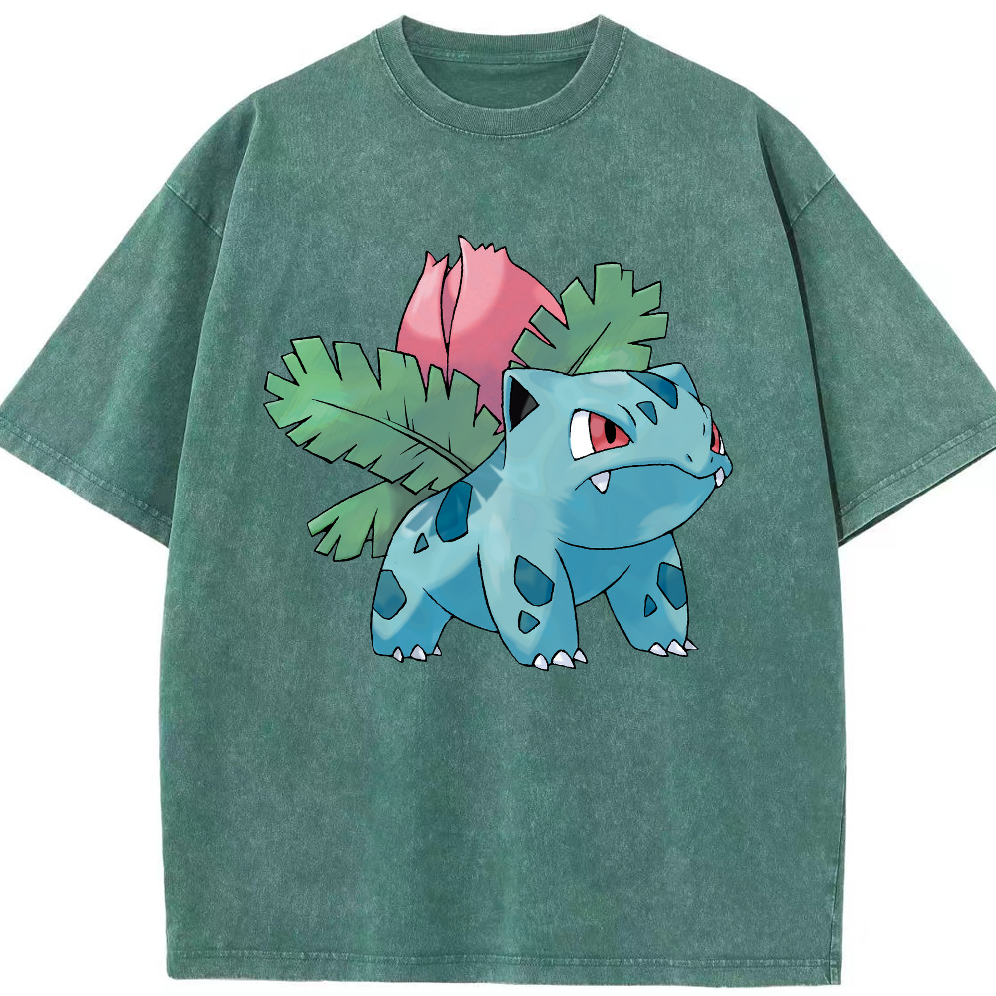 （画像用） ポケットモンスター Pokémon 綿100% ヴィンテージ風 半袖Tシャツ（フロントプリント）